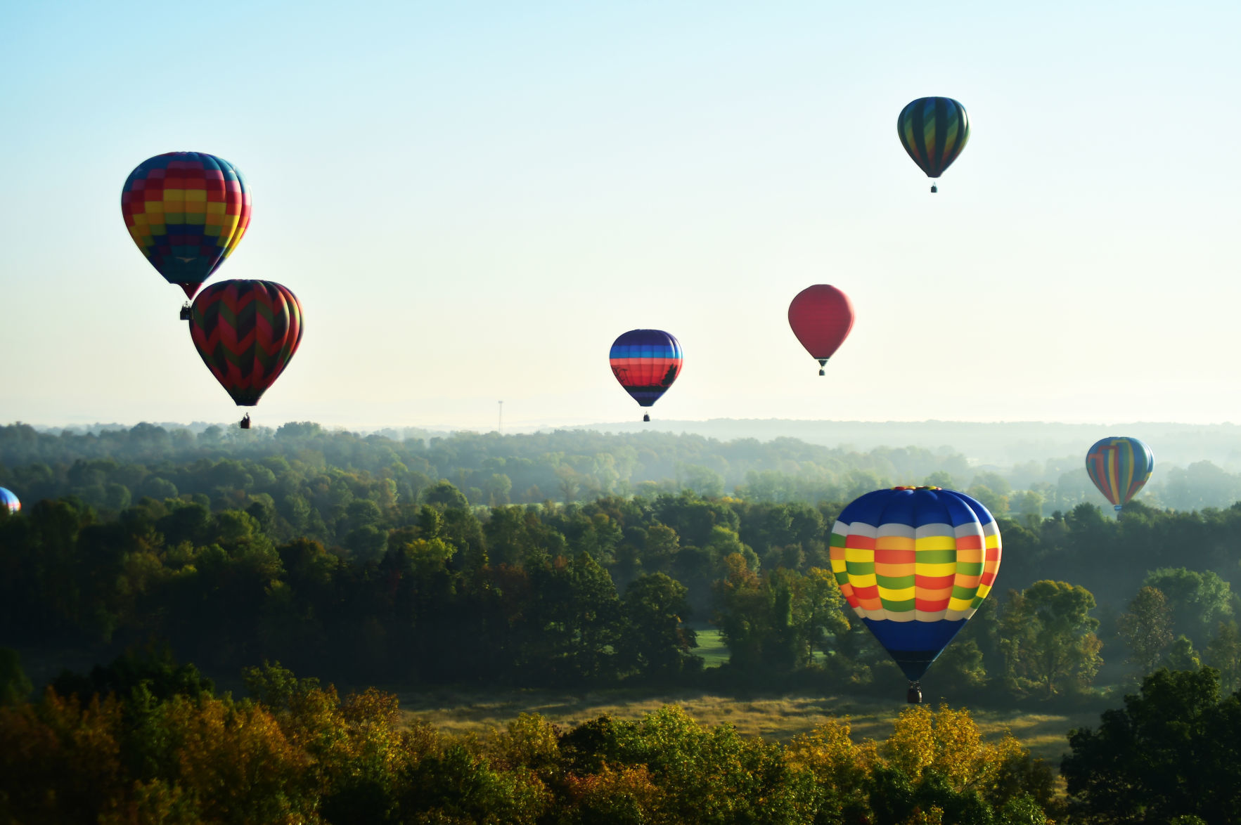 Adirondack Balloon Festival, Saturday morning launch